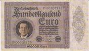 Deutschland - BRD 100. 000Euro-Reichsbanknote 100. 000Euro-Reichsbanknote, Fantasiedruck -
