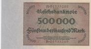 Deutschland 500000Mark-Reichsbanknote 500000Mark-Reichsbanknote v. 1923 -
