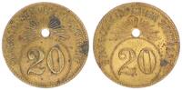 Stuttgart 20 Pfennig Stuttgart, 20 Pfennig, Spar- & Consumverein -