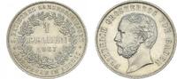 Baden - Altdeutschland 1 Gulden 1 Gulden 1867 Großherzogtum Baden Friedrich I (1856-1907) Gedenkgulden -