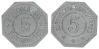 Deutschland / Burghausen 5 Pfennig Burghausen, Acetonfabrik, 5Pfennig -