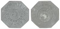 Schwandorf 5 Pfennig Schwandorf, bayrische Braunkohlenindustrie A.G., 5 Pfennig -