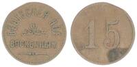 Bockenheim 15 Pfennig Bockenheim, Deutscher Hof , 15 Pfennig -
