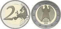 Bundesrepublik Deutschland 2 Euro KURSMÜNZE 2 Euro Kursmünze Deutschland 2008 G Polierte Platte in Münzkapsel -