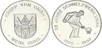 Deutschland Medaille VDM VDM Medaille Krupp Werk Unna -