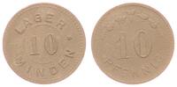 Deutschland Wertmarke zu 10 Pfennig Deutschland, Lager Minden, Wertmarke zu 10 Pfennig -