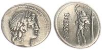 Antike / Römische Republik Denar Silber L.M.Censorinus, belorb. Apollokopf n.r.//Marsyas neben -