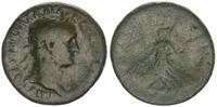 Antike - Römische Kaiserzeit As Traianus 98-117 Victoria nach links stehend - Kaiser Trajanus -