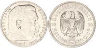 Drittes Reich - Deutschland 5 Mark 3. Reich 5 Reichsmark 1936 A Berlin Paul von Hindenburg -