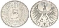 Deutschland BRD 5 Mark 5 DM 1963 D Heiermann J.387 Silber Kursmünze -