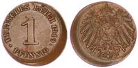 Deutsches Kaiserreich 1 Pfennig Fehlprägung 1 Pfennig 1910 F J.10 15% dezentriert -