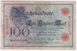 Deutschland 100 Mark 100 Mark Reichsbanknote von 1903 -