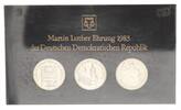 DDR 3 x 5 Mark DDR Themensatz Lutherehrung, 3x5 Mark 1983 !!! -