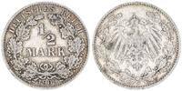 Deutsches Kaiserreich 1/2 Mark Deutsches Kaiserreich 1/2 Mark Silber -