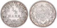Kaiserreich Deutschland 1/2 Mark Deutsches Kaiserreich, 1/2 Mark Silber 1905 G -