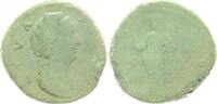 Antike / Römische Kaiserzeit / Faustina I Sesterz Faustina I, gest. 141, Sesterz DIVA AVGVSTA FAUSTINA, RS Pietas -