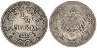 Kaiserreich Deutschland 1/2 Mark 1/2 Mark Silber 1907 J -