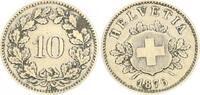 Schweiz 10 Rappen Schweiz 10 Rappen 1876 B -