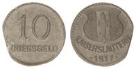 Kaiserslautern 10 Pfennig Kaiserslautern, 10 Pfennig Fehldruck (Zainende), 1917 -