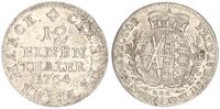 Sachsen 1/12. Taler Sachsen Albertinische Linie 1/12. Taler 1764 -