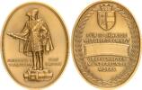 Moers Medaille Grafschafter Münzfreunde Medaille Moers Friedrich I. v. Preußen, Graf von Moers -