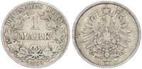 Deutsches Kaiserreich 1 Mark Kaiserreich 1 Mark Kursmünze J.9 Silbermünze kleiner Adler -