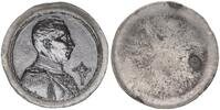 Kolonien Probe Medaille Kolonien Modell der Portraitseite zur Kolonialmedaille f.d. tapferen Streiter -