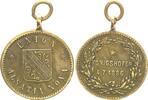 Frankreich Ecu aus Straßburg Medaille - Union sportive Alsatia Nova de Königshofen. 1886 -