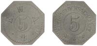 Amberg 5 Pfennig Wertmarke Amberg, 5 Pfennig Marke der E.W.A. -