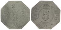 Amberg 5 Pfennig Wertmarke Amberg, 5 Pfennig Marke der E.W.A. -