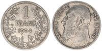 Belgien 1 Frank 1 Frank 1904 Belgien Leopold II. 1865-1909 -