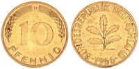 Deutschland 10 Pfennig BRD 10 Pfennig 1966 D -
