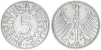 Deutschland 5 DM 5 DM J.387 Silber Kursmünze 1964 J ss-vz -