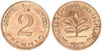 Deutschland 2 Pfennig BRD 2 Pfennig 1959 G vz-st -