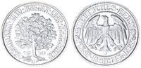 Deutschland / Weimar 5 Reichsmark offizielle Neuprägung Weimar 5 Reichsmark Eichbaum 1930 G offizielle Neuprägung der Hamburger Münze -