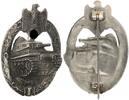 3. Reich Orden Panzerkampfabzeichen in Silber mit Hersteller sehr guter Zustand, Sammleranfertigung
