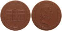 Deutschland / Weimar Meissner Porzellan - Medaille Weimar / Porzellanmedaille / Schillers Wohnhaus -