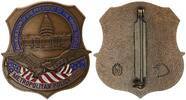 Deutschland Göde Medaille Späte Sammleranfertigung Metropolitan Police D.C. -