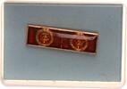 DDR 2er Feldspange im Etui -