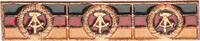 DDR Orden 3er Feldspange -