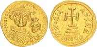 Antike - Byzanz - Konstantinopel Gold Solidus Byzanz AV Solidus - Heraclius (610-641) -