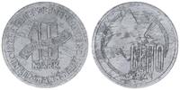 Deutschland / Polen / Getto Litzmannstadt 10 Mark (mit Echtheitszertifikat) Getto Litzmannstadt 10 Mark 1943 Aluminium -