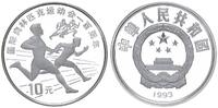 China 10 Yuan China 10 Yuan 1993 Sommerspiele Laufen -