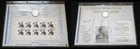 Deutschland Numisblatt NUMISBLATT 10 DM 1997 Melanchthon Münze und Briefmarken. Münze -