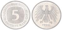 Deutschland / Bundesrepublik 5 Mark 5 DM Kursmünze 1990 J TOP-Erhaltung ! prägefrisch-stempelglanz -