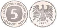 Deutschland / Bundesrepublik 5 Mark 5 DM Kursmünze 1992 A TOP-Erhaltung ! prägefrisch-stempelglanz -
