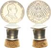 Deutschland / Kaiserreich Flaschenverschluss Silber mit 3 Mark Preussen Flaschenverschluss Silber mit 3 Mark Preussen -