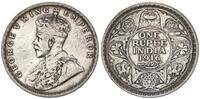 Indien 1 Rupie Indien - Georg V. - 1 Rupie 1916 Silber -