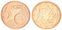 Frankreich 5 Cent Frankreich 5 Cent Kursmünze 2007 prägefrisch -