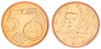 Frankreich 5 Cent Frankreich 5 Cent Kursmünze 2011 prägefrisch -